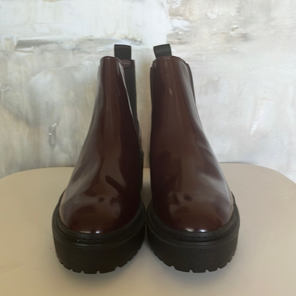 BP at Nordstorm Burgundy Chelsea Bootie Size 10